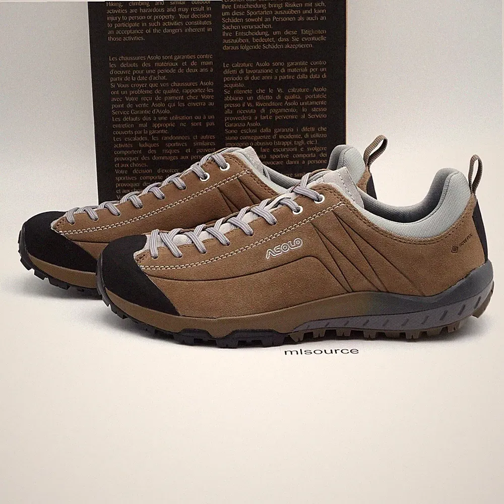 Size 8.5 Women's ASOLO Space GV ML GTX Gore-Tex Waterproof Hiking Shoes Tortora