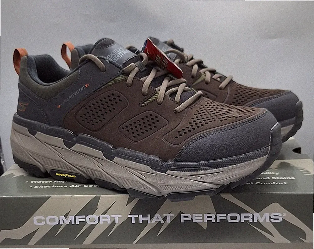 Skechers Men's Go Walk Outdoor Athletic Trail Hiking Shoes Air Cooled sz 9