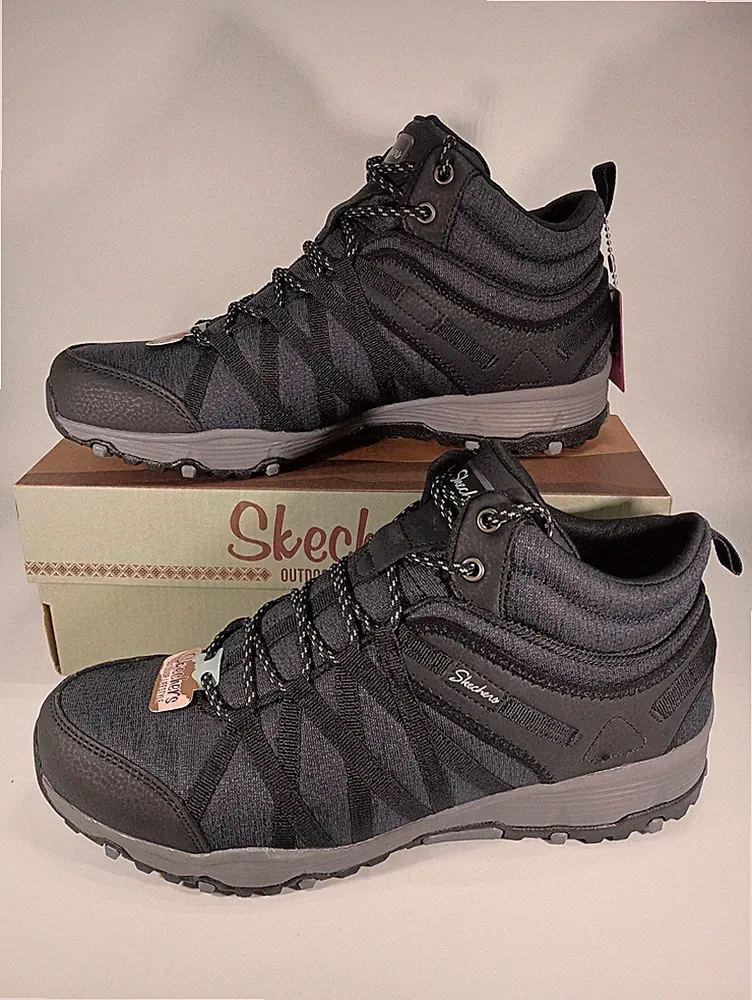 Sketchers Seager Hiker - Side to Side Hiking Boots from Finish Line Women's 10"