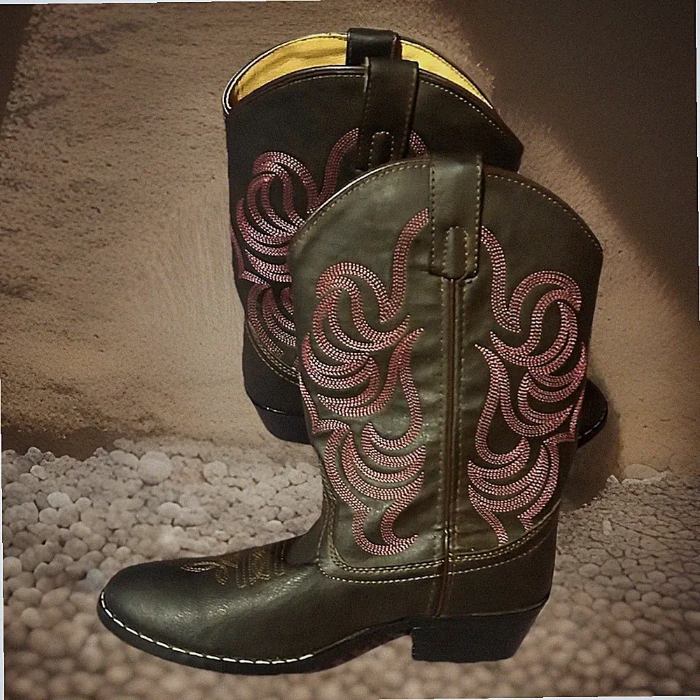 Smoky Mountain Cowgirl Boots Women's Brown Leather Western Sz 5