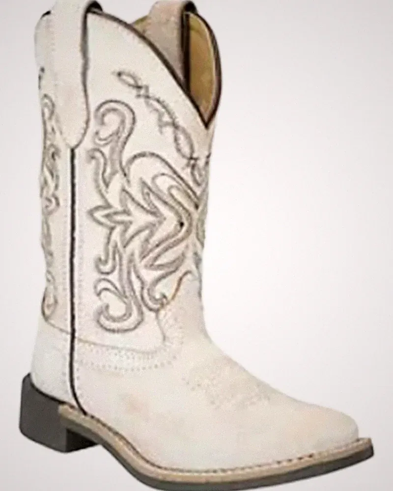 Smoky Mountain Girls' Georgia Western Boot - Broad Square Toe - 3318Y
