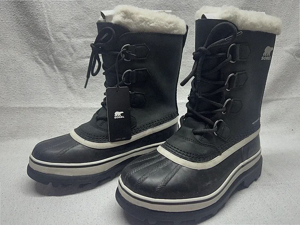 Sorel Caribou NL 1005-011 Winter Waterproof Snow Warm Women's 6 B Boots