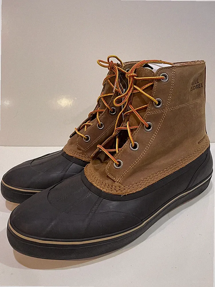 Sorel Cheyanne Metro Lace Men's Winter Snow Mud Waterproof Boots Size 15