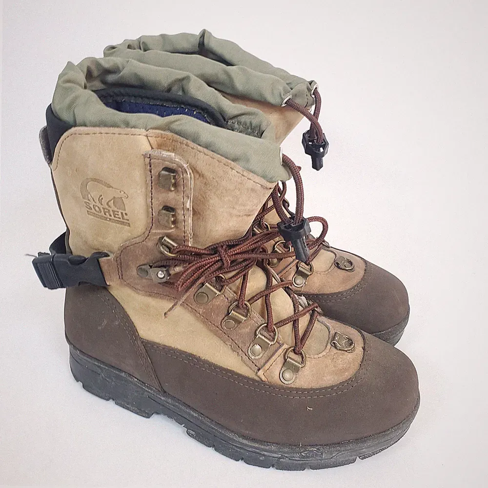 Sorel Conquest Hiking Boots Women's 7 Waterproof Trail Outdoors Rugged