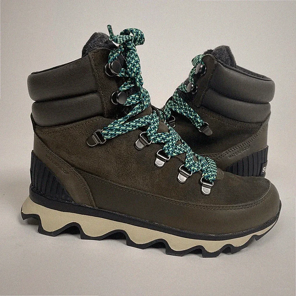 Sorel Kinetic Conquest Hiking Boots Alpine Tundra Quarry 6