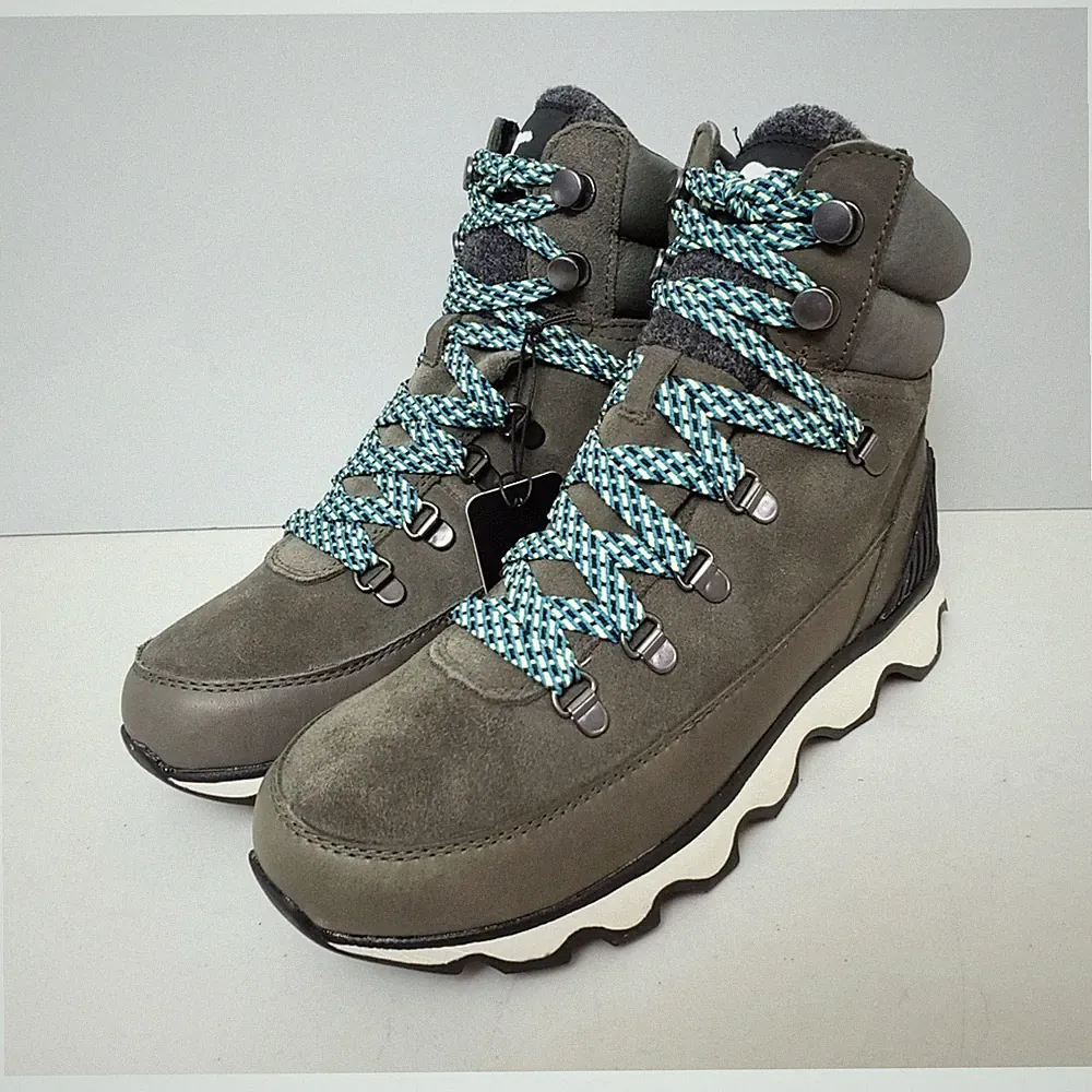 SOREL Kinetic Conquest Lace Up Hiking Sneaker Boots in Alpine Tundra Size 8.5