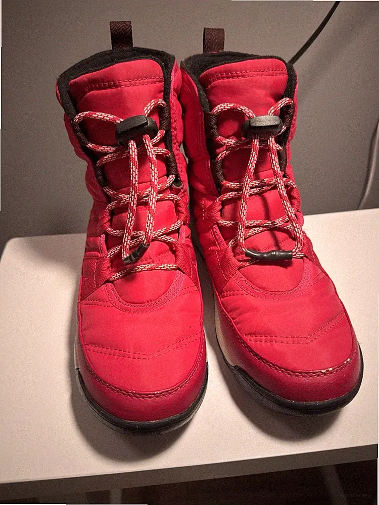 Sorel Whitney II Kids Snow Boots Size 4 Red Waterproof Insulated Winter Unisex