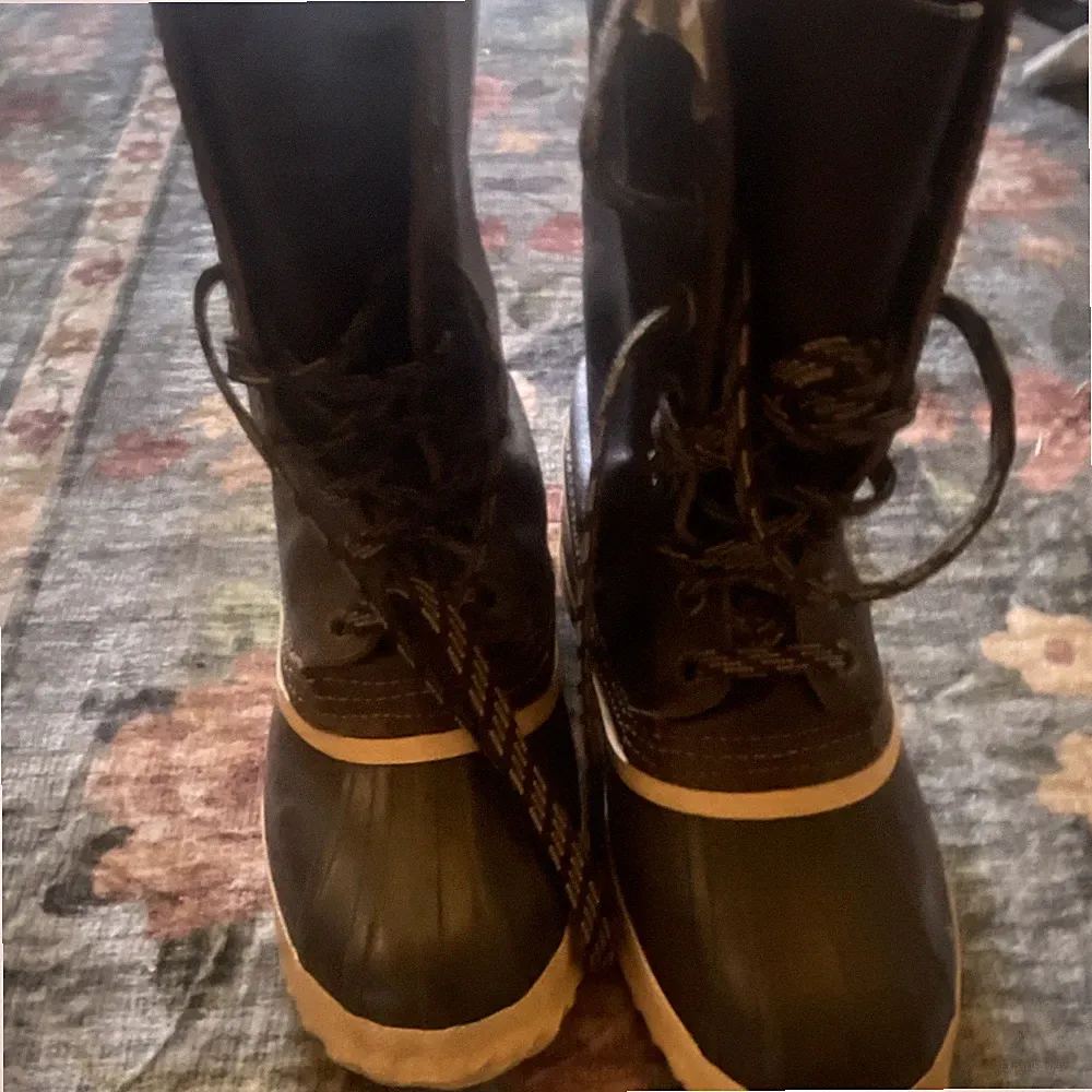 Sorel Women's Mid-Calf Winter Boots Lace Up Felt Lined Water Resistant Black