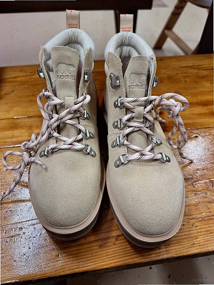 Sorel Womens Hi-Line Learher & Suede Hiking Boot size 8