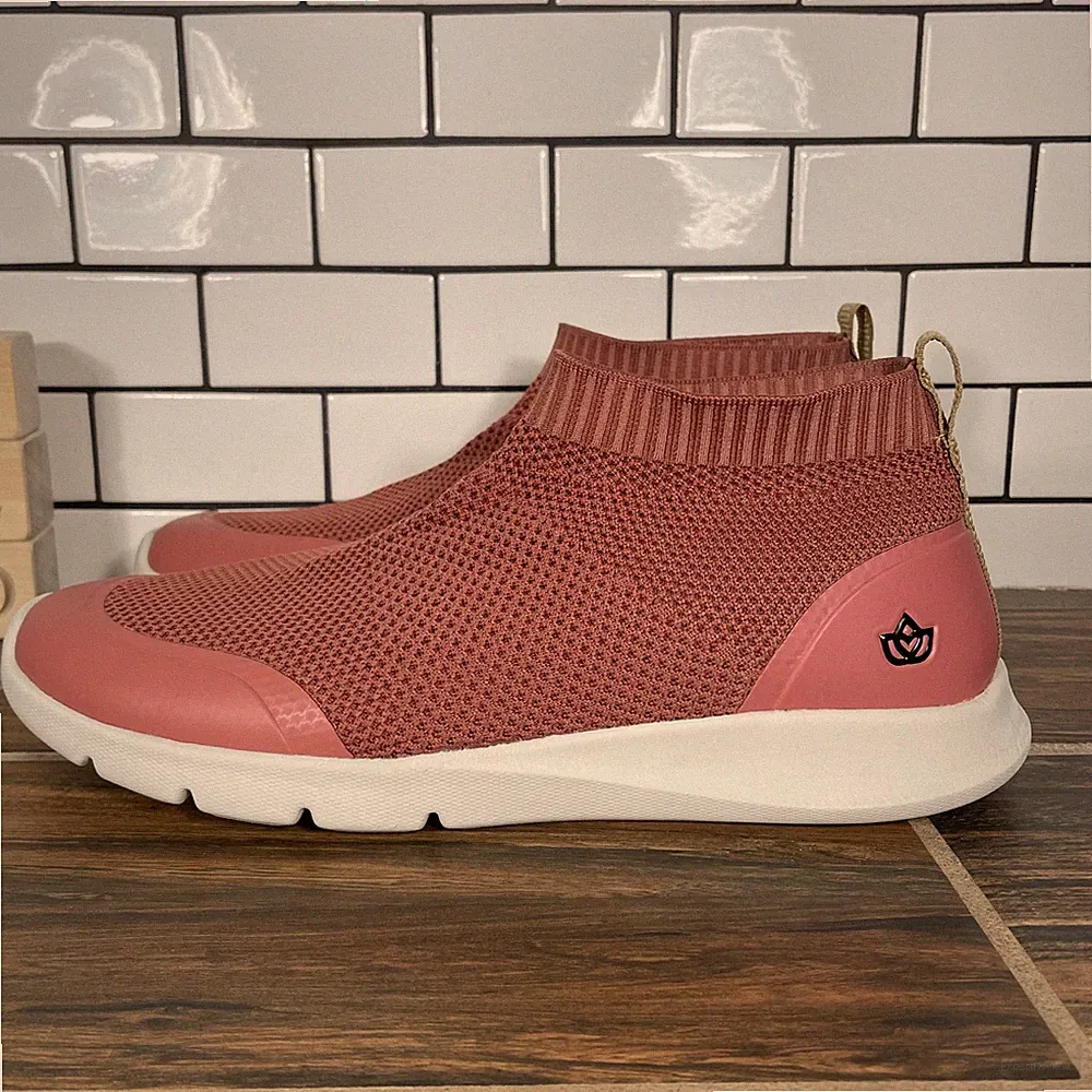 Spenco Yoga Stretch Shoes Womens Size 12 Wide Spice Mesh Metatarsal Sneakers