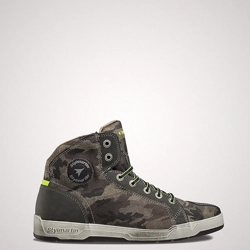 Stylmartin Raptor Short Waterproof Motorcycle Boots - Camouflage