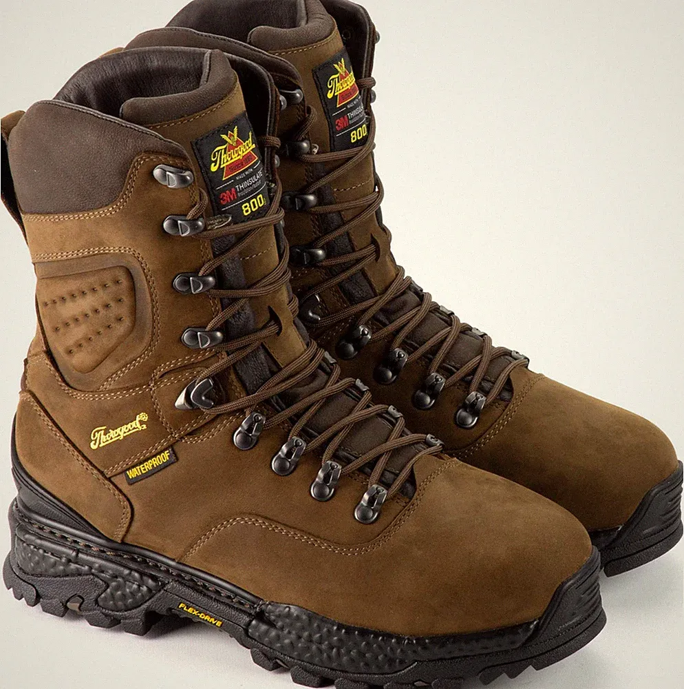 Sz 8 Thorogood Infinity FD Series 9” Waterproof Hunting and Hiking Boots for ..