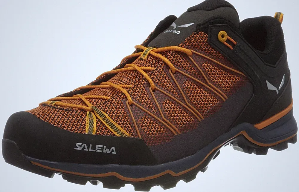 Sz 9.5 Salewa Mountain Trainer Lite Men's Shoes, Ombre Blue Carrot, 42.5 EU