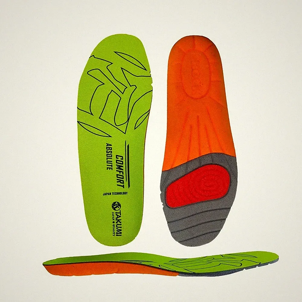 Takumi Arch Support Insoles for Work Boots Standing All Day Comfort