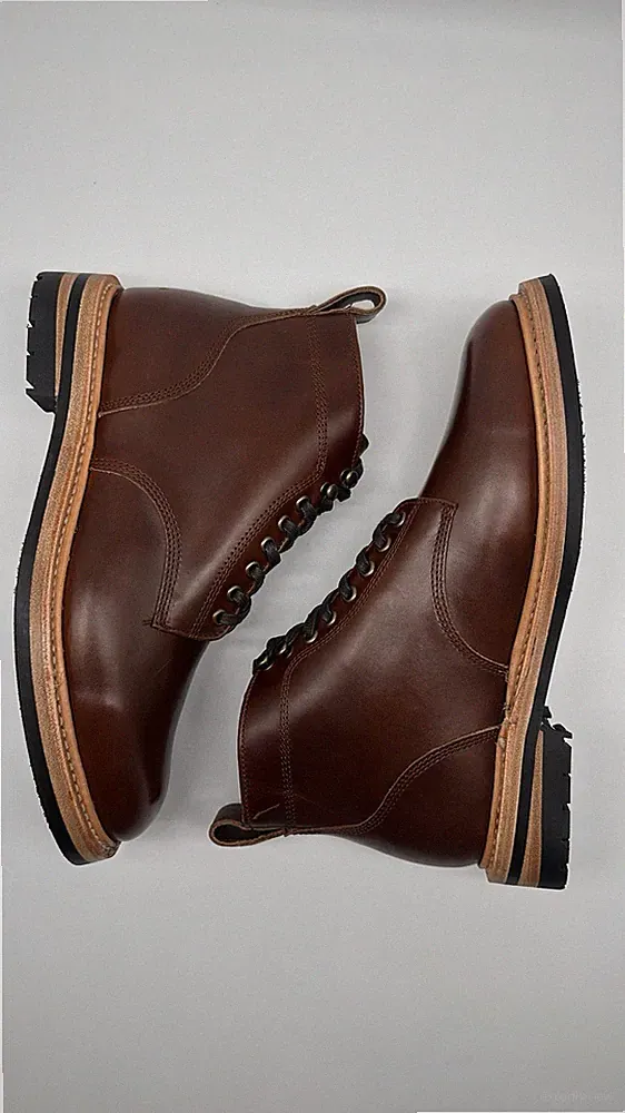 Taylor Stitch Trench Boots in Whiskey Leather Men’s Sz 8.5 D Limited Edition NEW