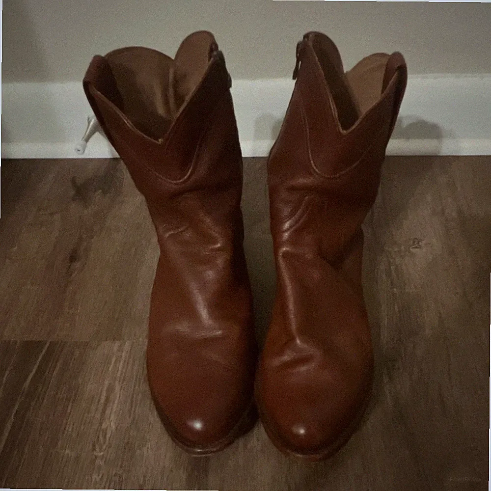 Tecovas Western Equestrian Boots Brown Leather Size 12 EE MPN 91477 V06-19 C