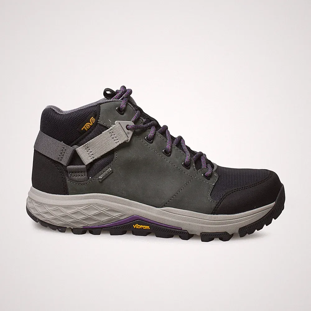 TEVA GRANDVIEW GTX DARK SHADOW LEATHER HIKING TRAIL WOMEN'S BOOTS SIZE US 6.5