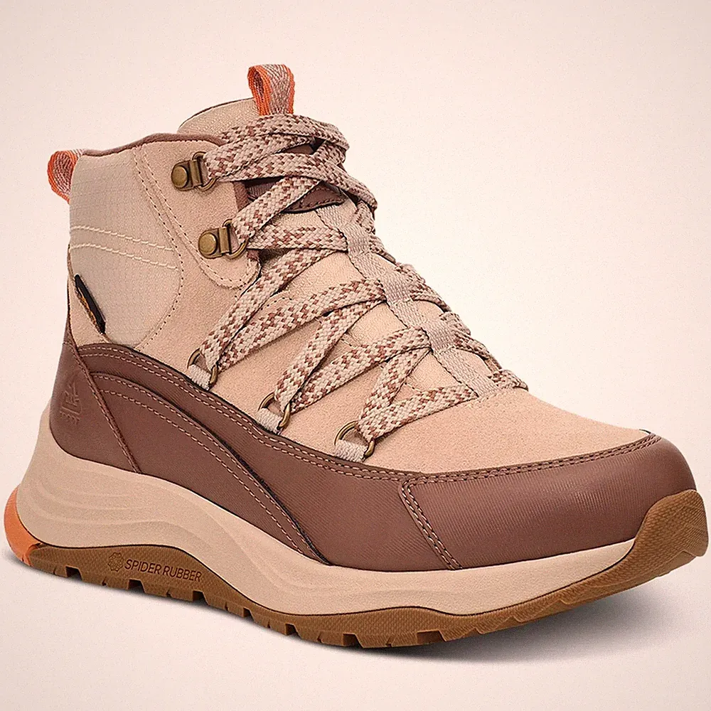 Teva Women Auroris Insulated Hiking Boots Size US 10 Feather Grey Acorn Brown