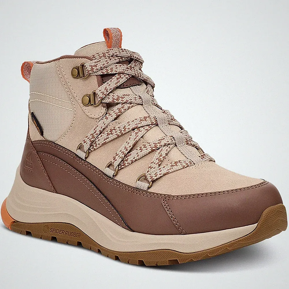 Teva Women Auroris Insulated Hiking Boots Size US 6.5 Feather Grey Acorn Brown