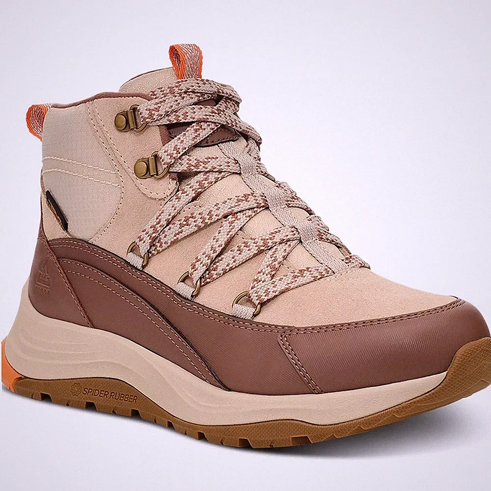 Teva Women Auroris Insulated Hiking Boots Size US 8.5 Feather Grey Acorn Brown