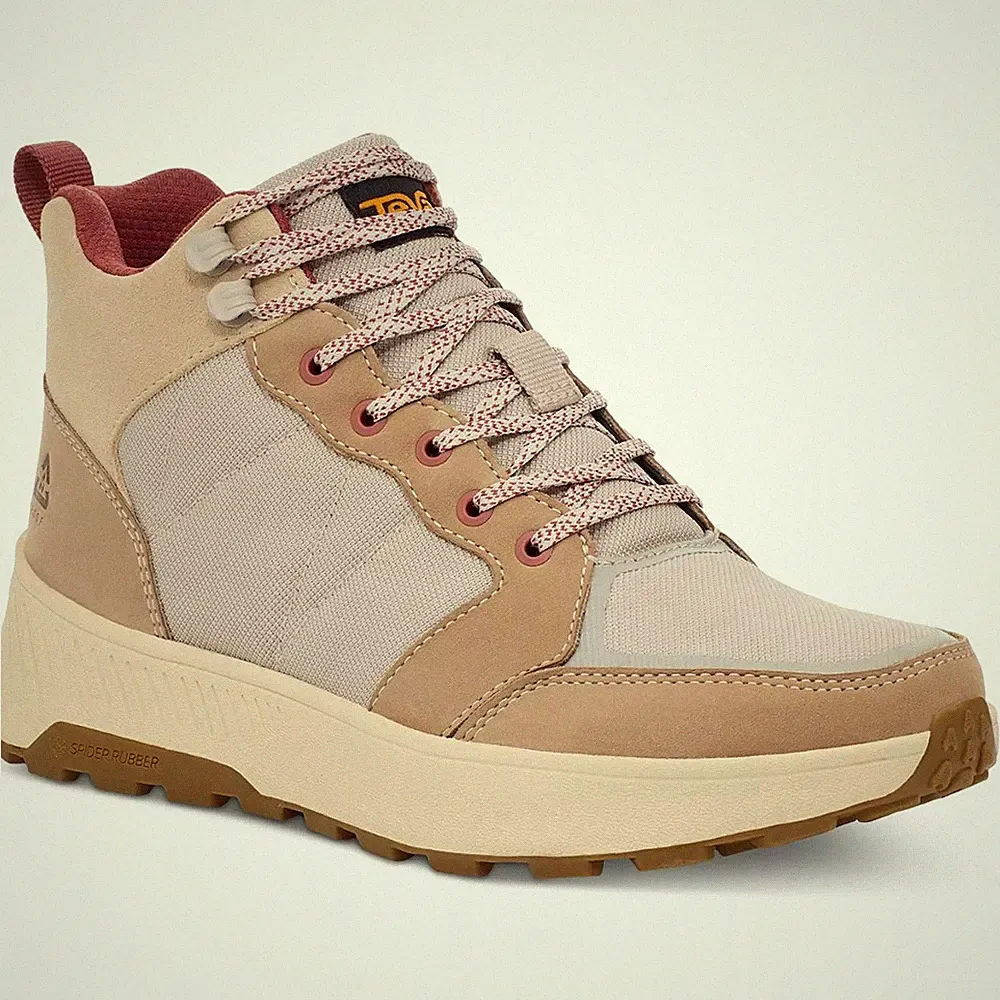 Teva Women Ellwood Mid Waterproof Hiking Boots Size US 10 Light Natural