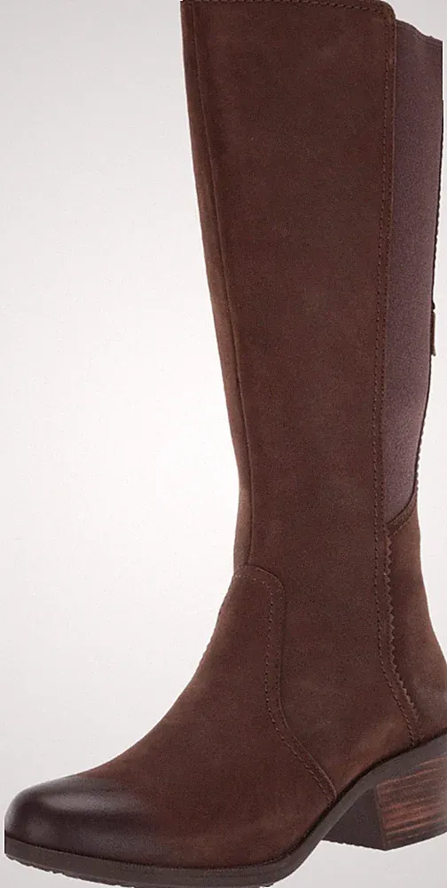 Teva Women's Anaya Chelsea Tall Waterproof Comfortable Durable Leather Boots 8.5