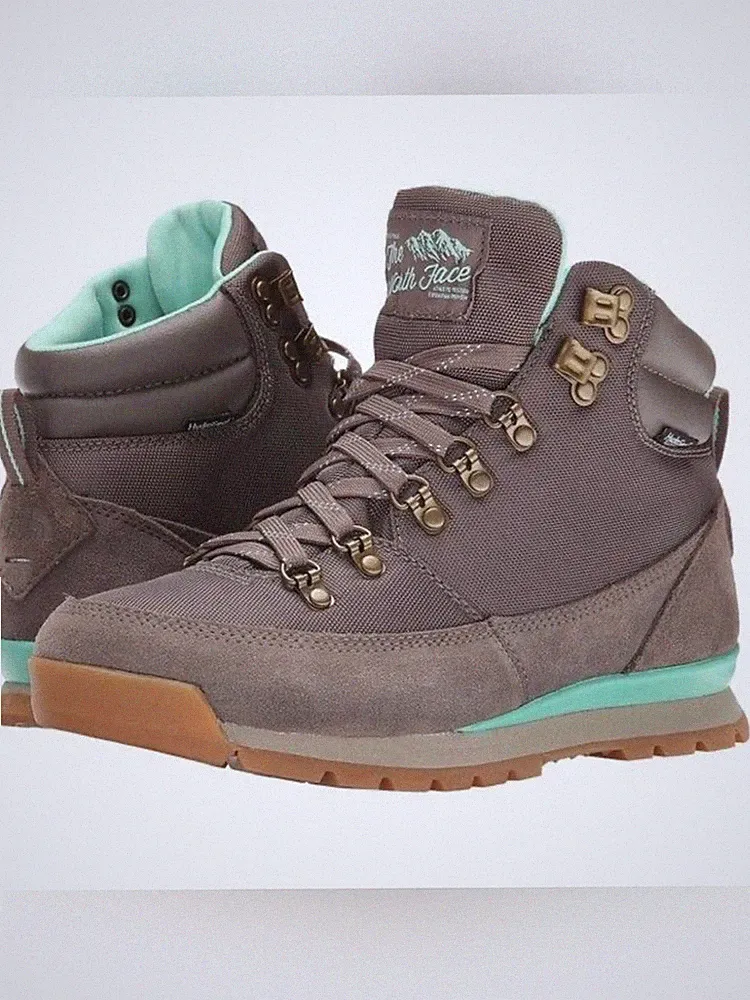 The North Face Back-to-Berkeley Redux women's hiking boots grey and teal 7.5