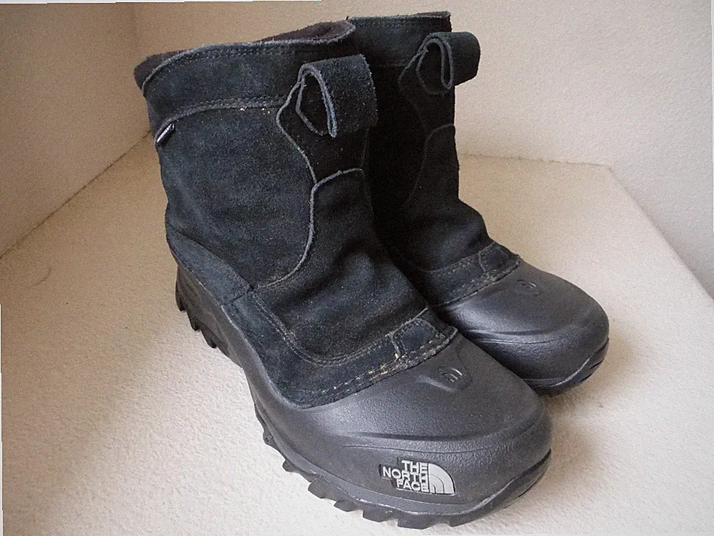 The North Face Heat Seeker Hiking Boots Shoes Men 8.5 Suede Waterproof Insulated