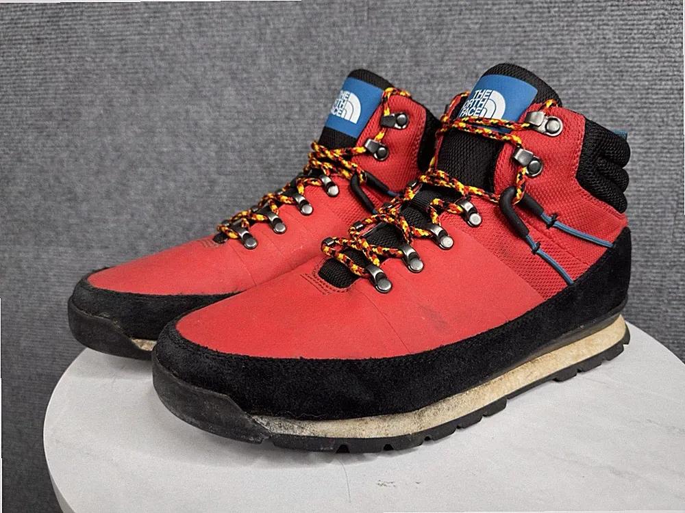 The North Face Men's Back to Berkeley Mid Hiking Boots Size 11 M Bright Red