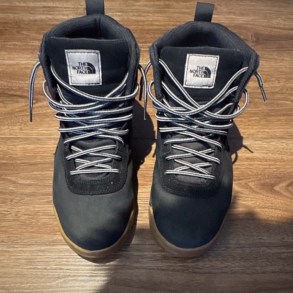 The North Face Men's Black Lace Up Ankle Boots Zonal Insulation Round Toe US 12