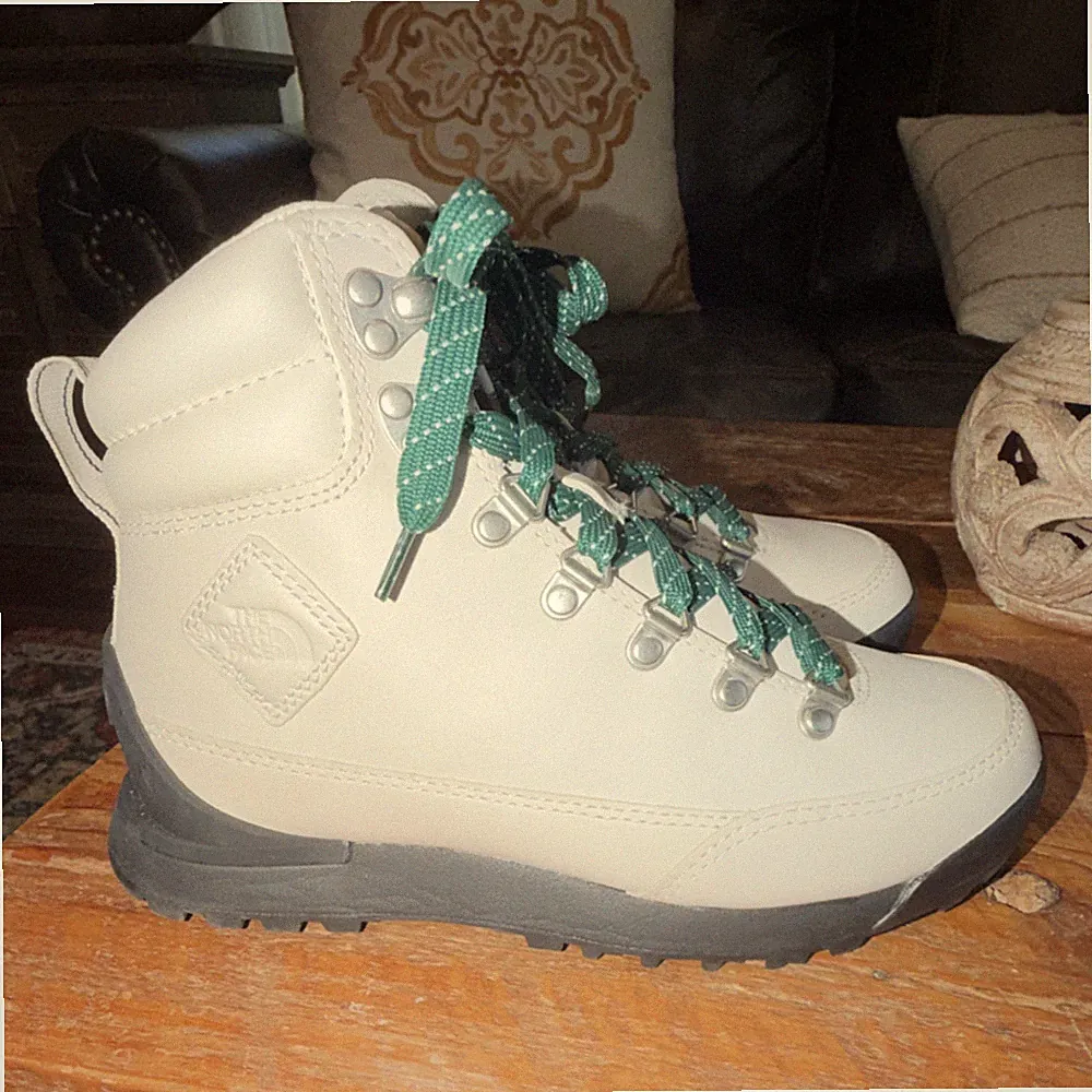 The North Face Women's Hiking Boots White Green Medium US 5.5 NF0A83NY