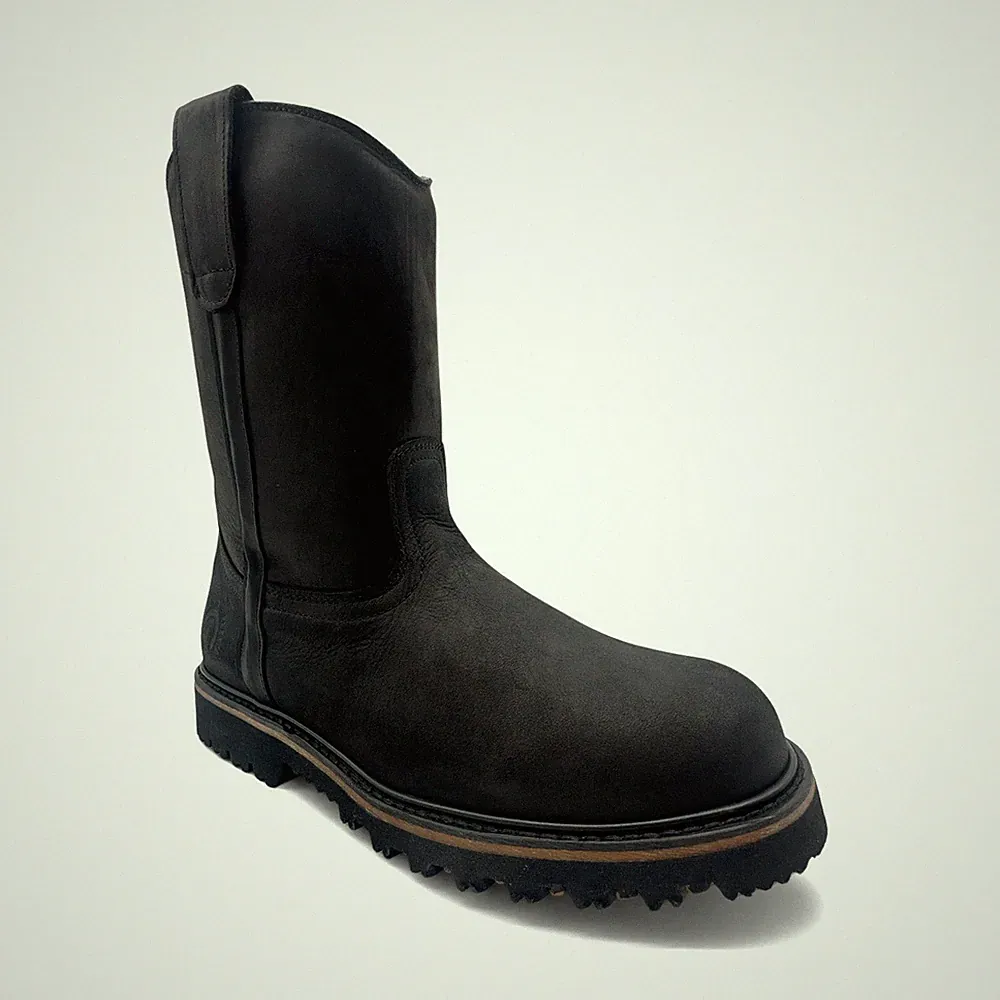 The Western Shops Men's Pull On Leather Heavy Duty Work Boot