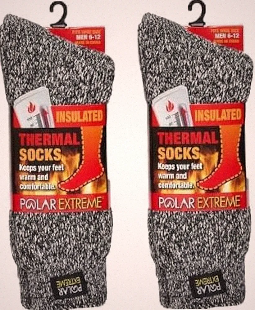 Thermal Hiking Sock For Men & Women Insulated Warmth for Cold Weather Boot Co...