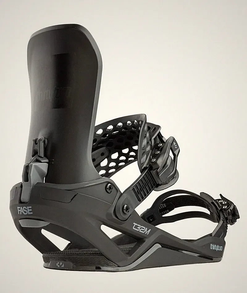 ThirtyTwo T32M Fase Step-In Snowboard Bindings, Black, Large MY27