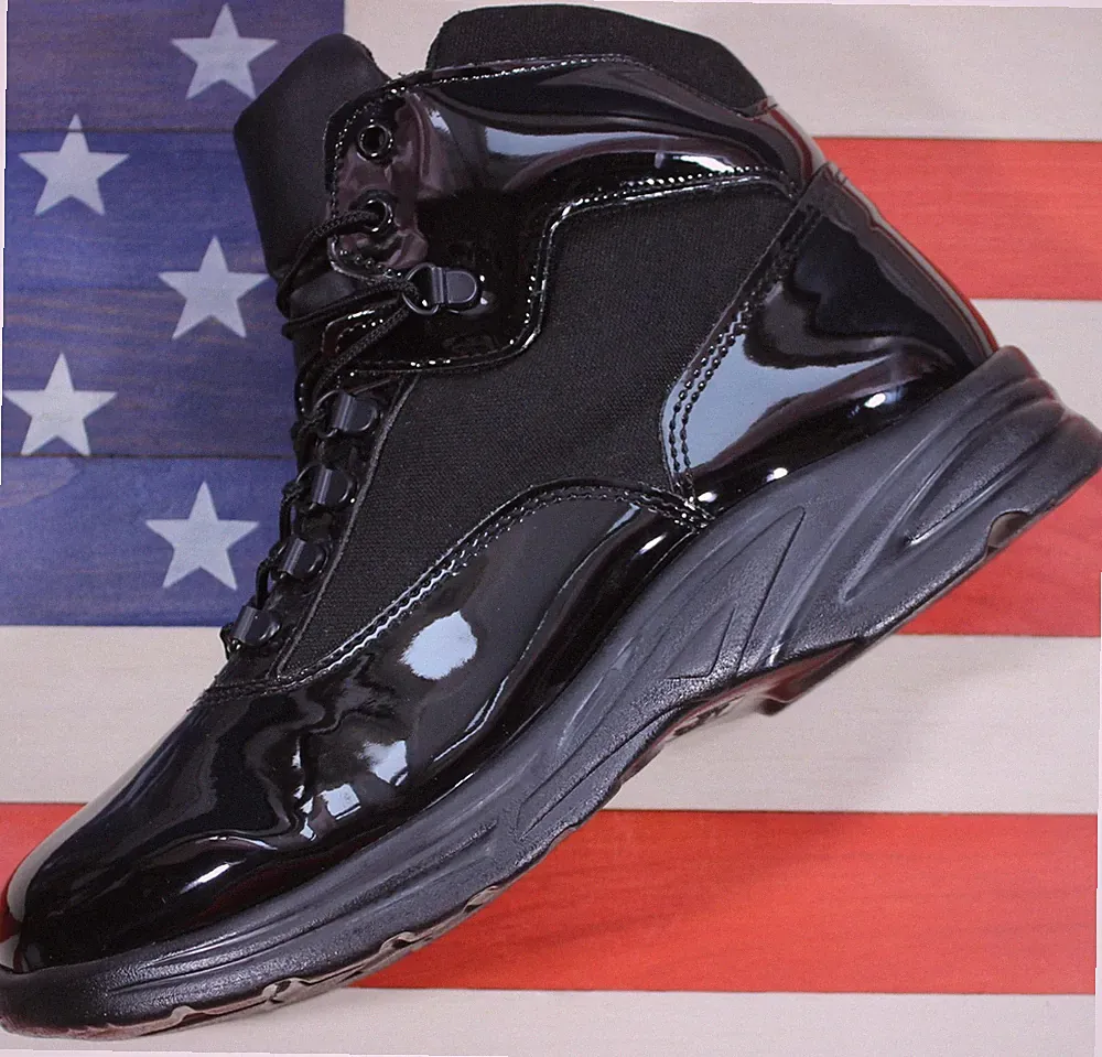 Thorogood 6" Motorcycle Biker Black Work Boots [831-6833] MADE IN AMERICA Fac2nd