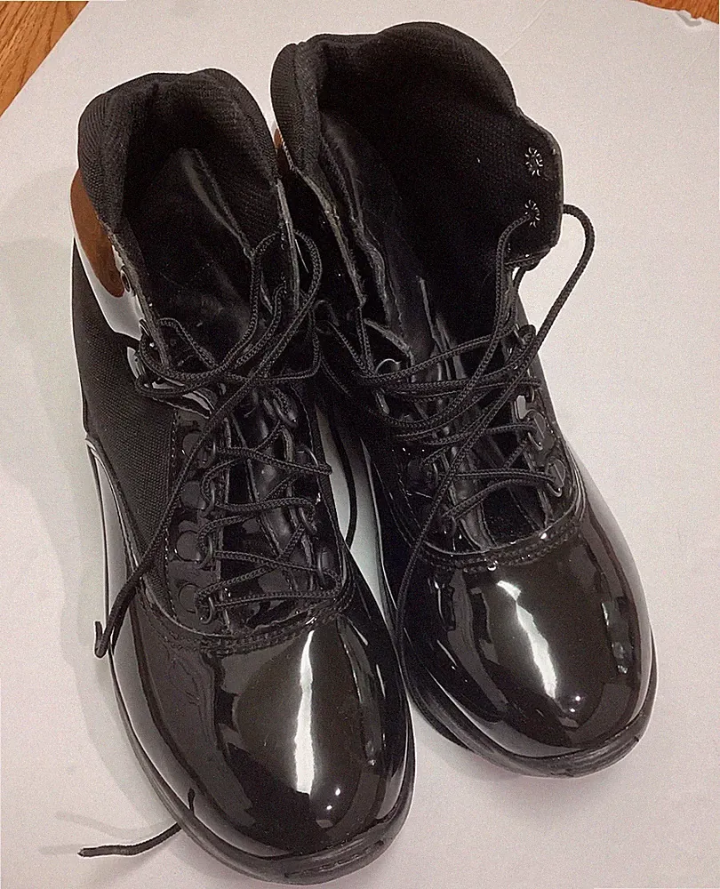 Thorogood 6" Motorcycle Biker Black Work Boots MADE IN AMERICA Fac2nd 8.5