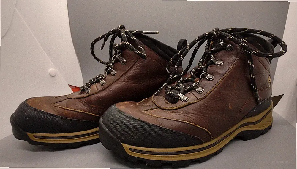 Timberland 22913M Brown Hiking Trail Ankle Boot Boy's Youth 5 Women's Size 6.5