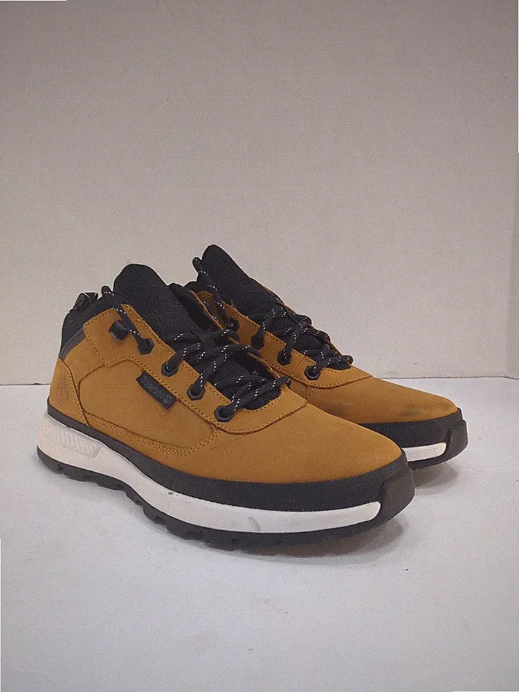 Timberland Field Trekker A2A15 Hiking Shoes Men's Wheat Leather Sneakers Size 8