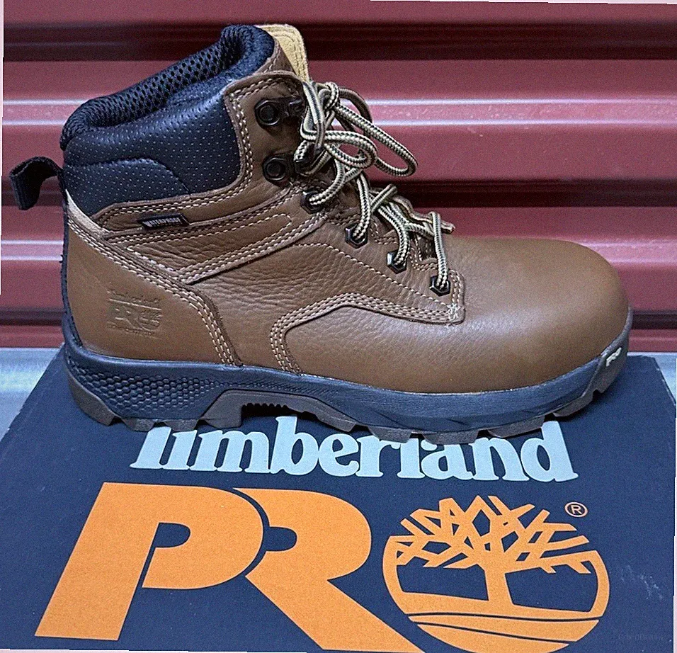 Timberland PRO TiTAN EV 6" Composite Toe EH Waterproof Work Boots Size 17 M