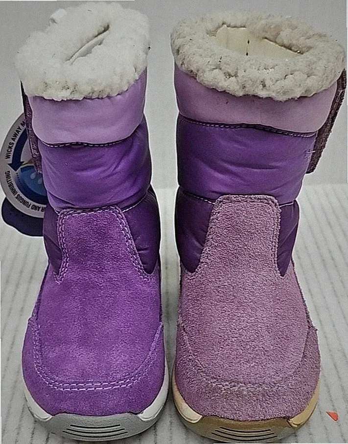 Timberland Snowville Pull On Boots Toddlers Size 4 - Waterproof Leather Pull-On