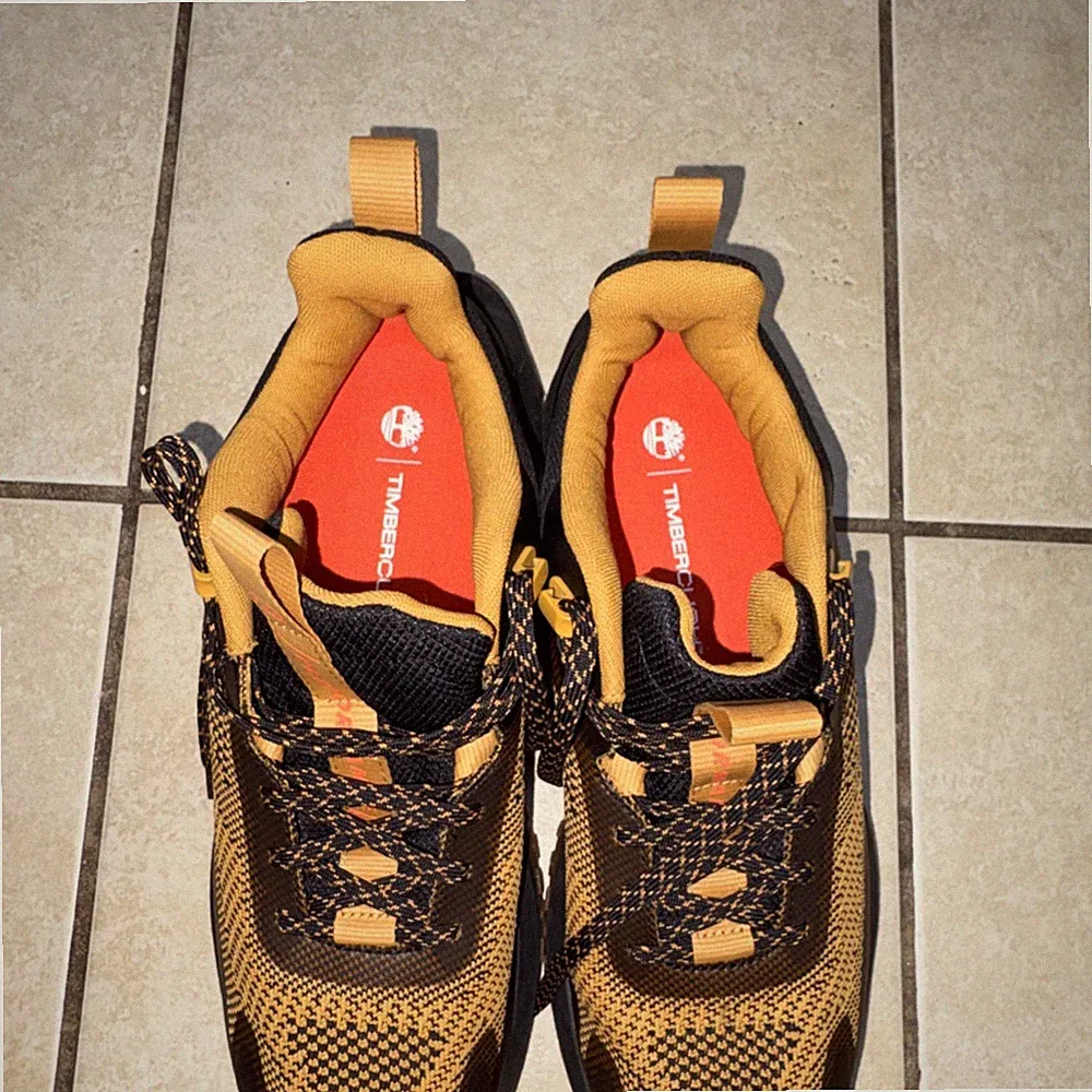 Timberland Timbercush Men's Hiking Shoes Brown Black Orange Size 11 Medium