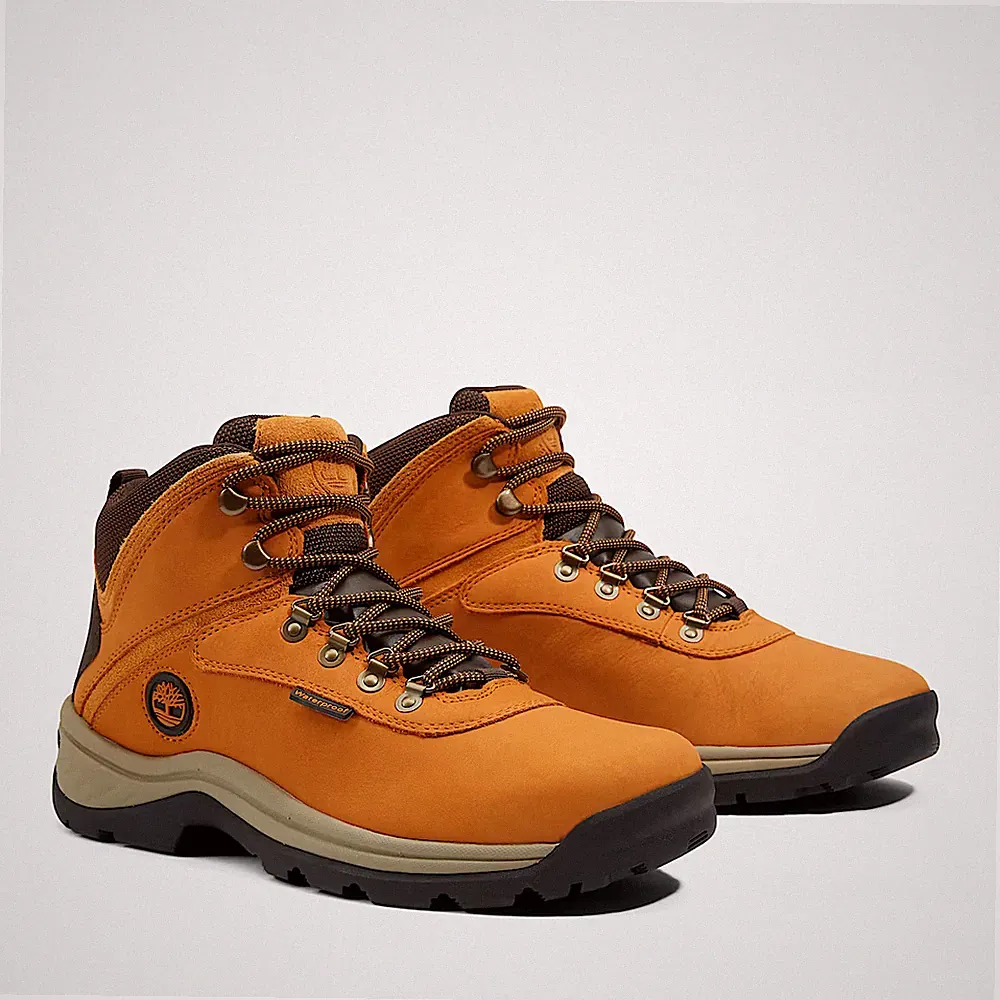 Timberland White Ledge TB014176231 Men's Wheat Waterproof Mid Hiking Boots MEW15
