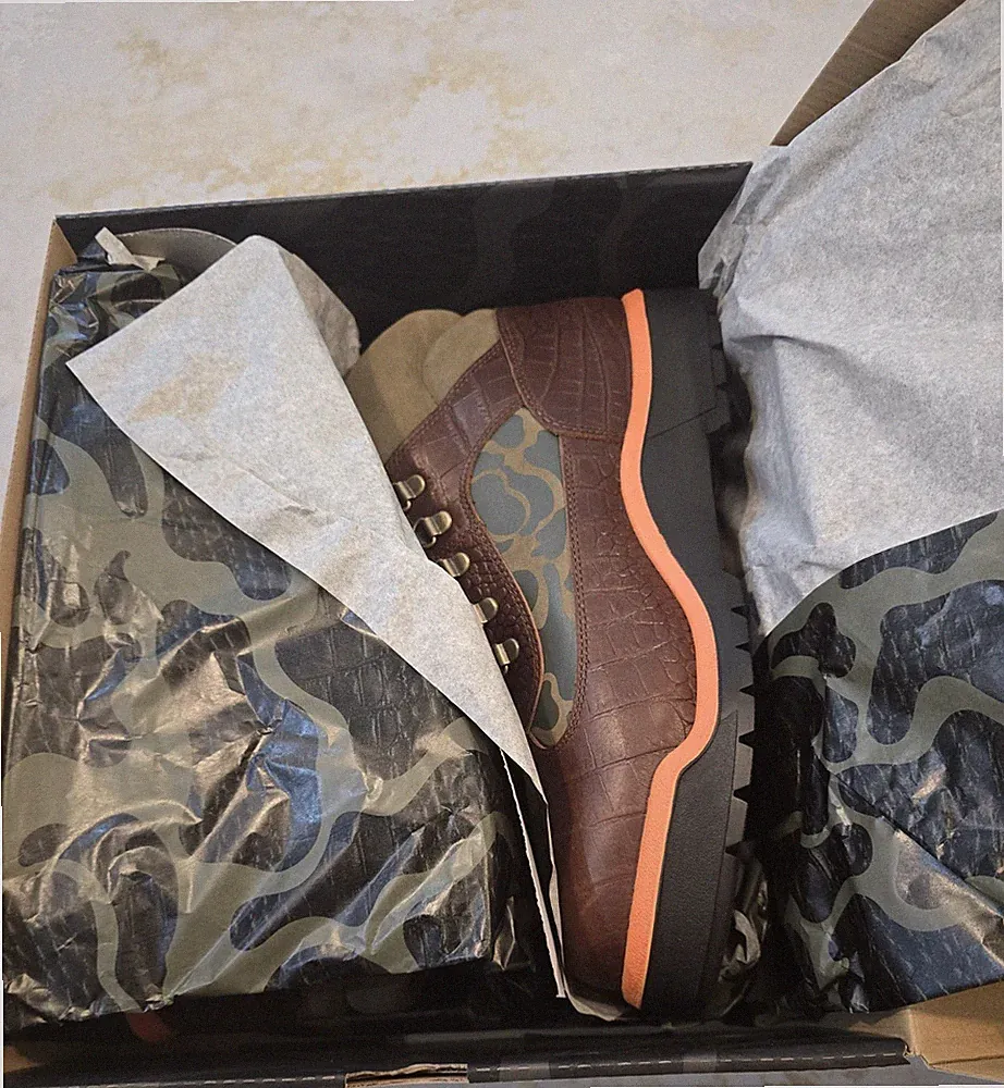 Timberland x Starcow Field Boot Brown Camouflage Men's US Size 13