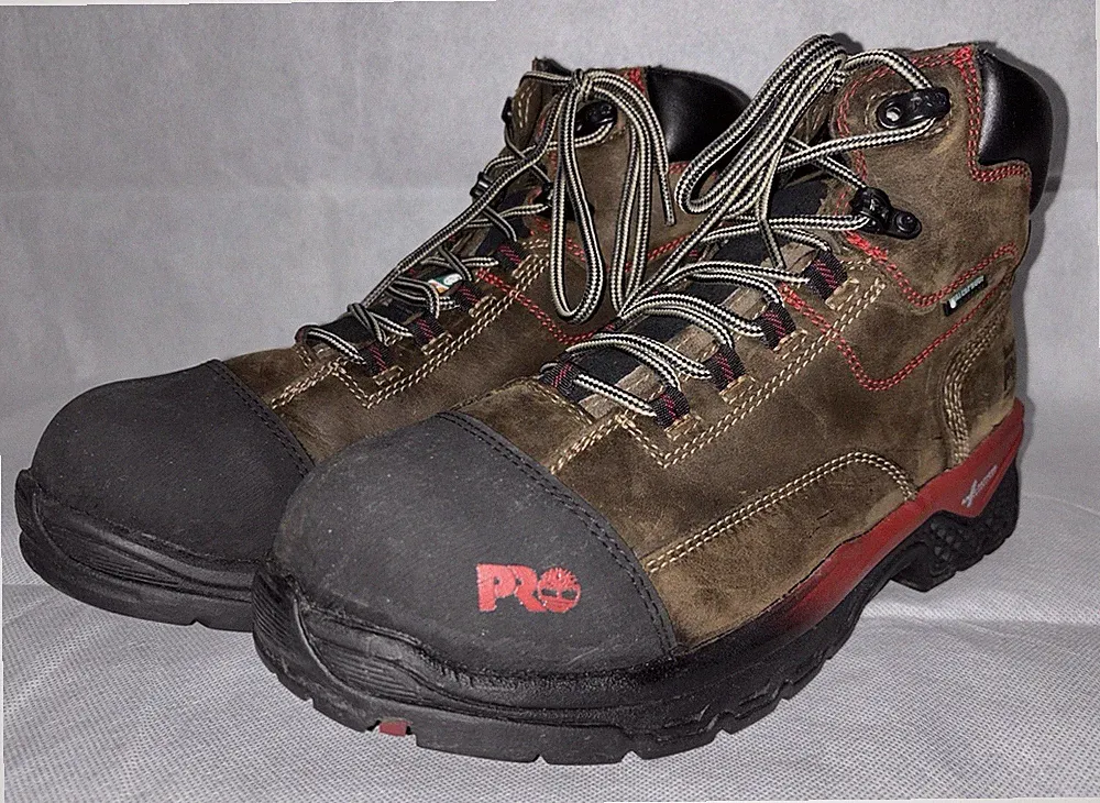 TimberlandPRO Bosshog 6” Composite Safety Toe Puncture Resistant Men’s Sz 9W
