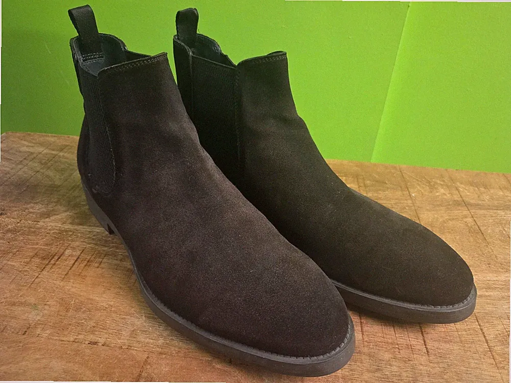 To Boot New York Adam Derrick Men’s Chelsea Boots Size 13 Brown Suede Slip On