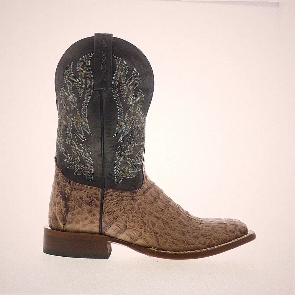 Tony Lama Marfa Caiman TL5258 Mens Brown Leather Cowboy Western Boots