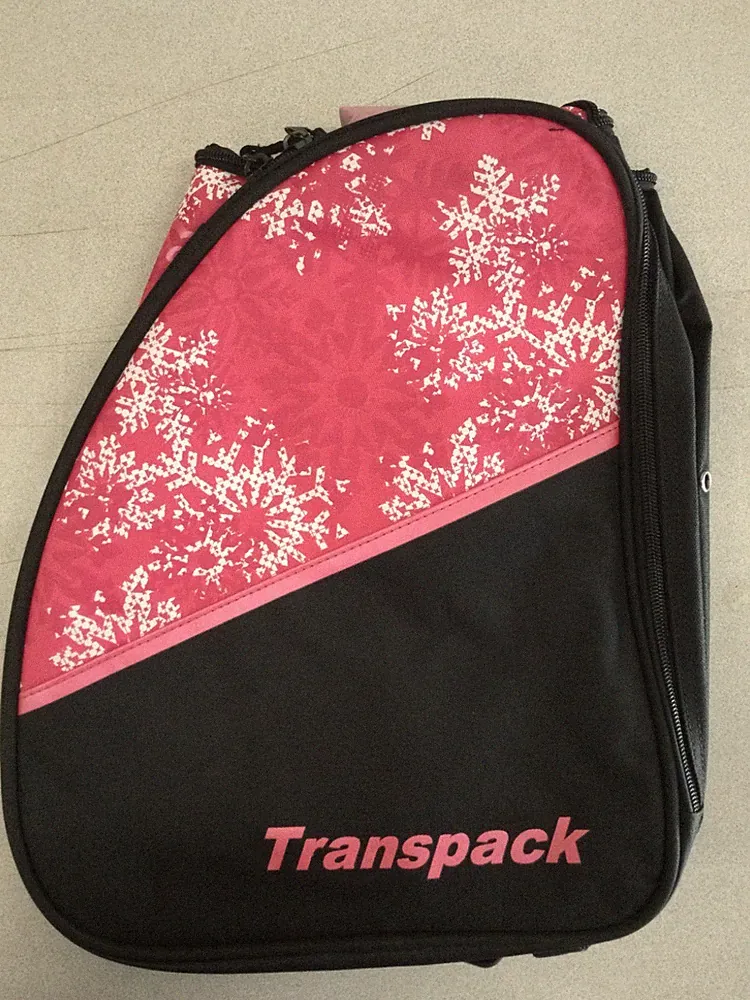 TRANSPACK EDGE JUNIOR BOOT, HELMET, & GEAR BACKPACK - PINK SNOWFLAKE