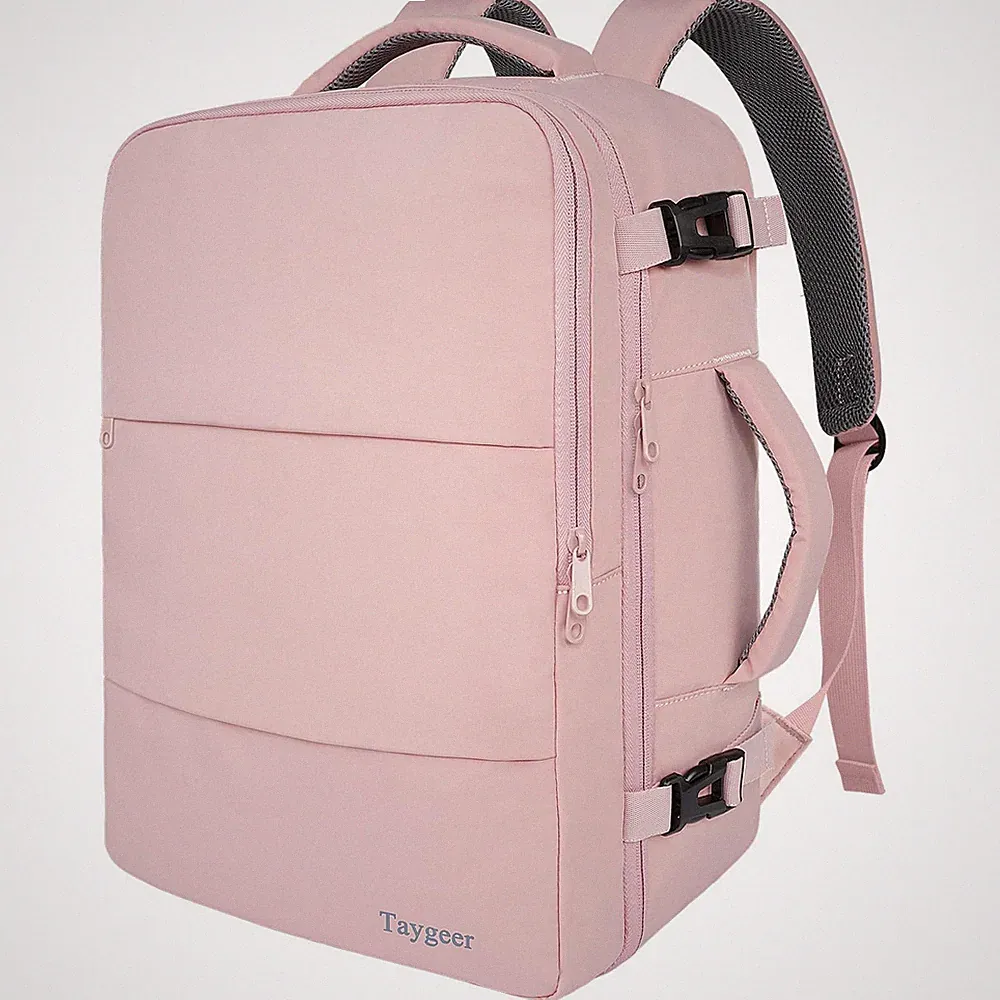 Travel Backpack for Women, Carry On Backpack with Water Bottle Pocket & Shoe...