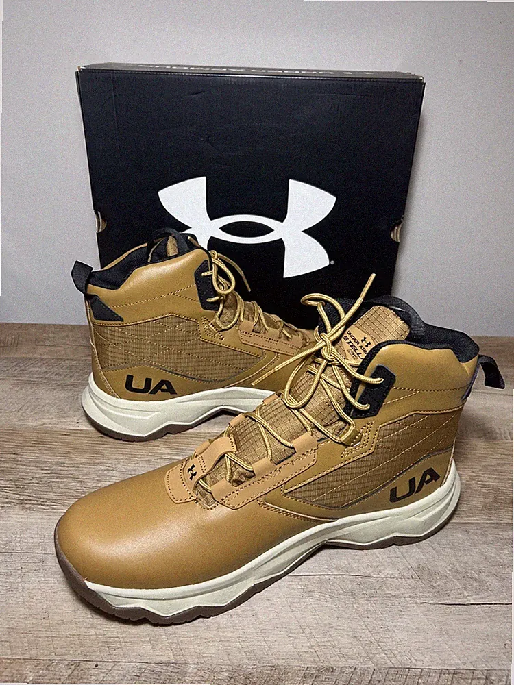 Under Armour Men's UA Stellar G2 6" Tactical Hiking Boots Size 11 Brown