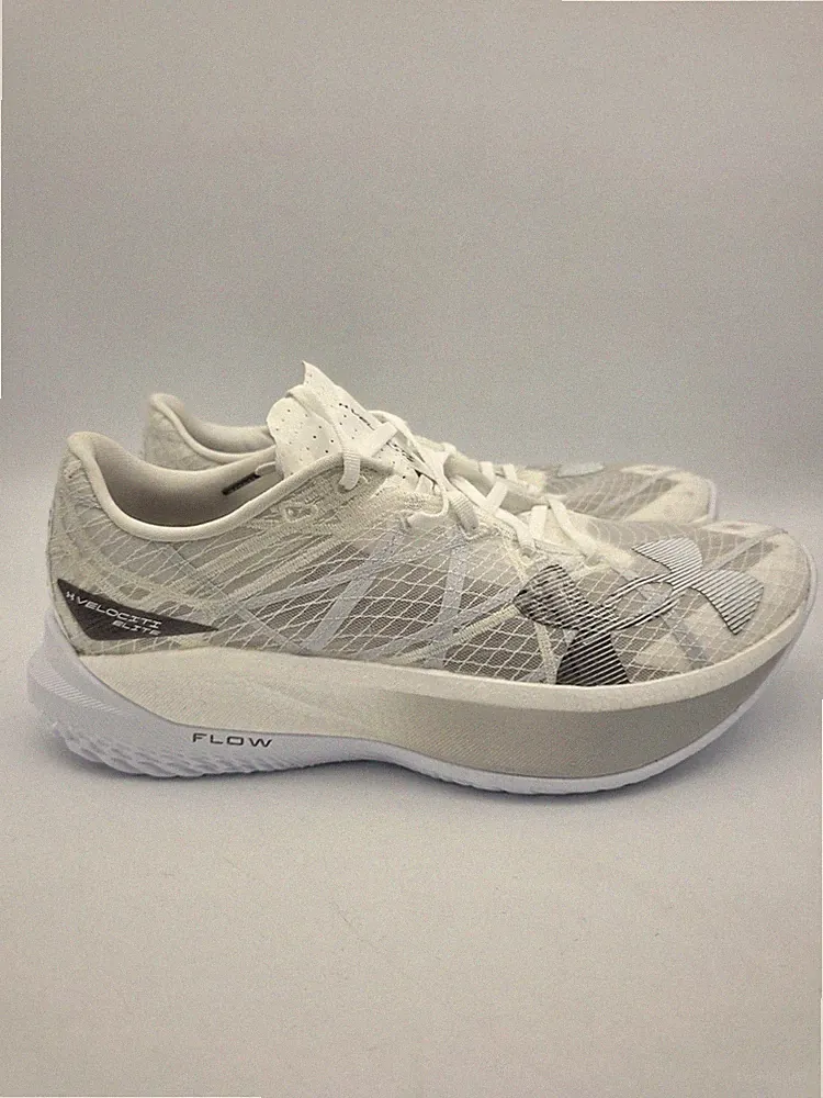 Under Armour Flow Velociti Elite 2 White Metallic Men's Size 11 3027205-102